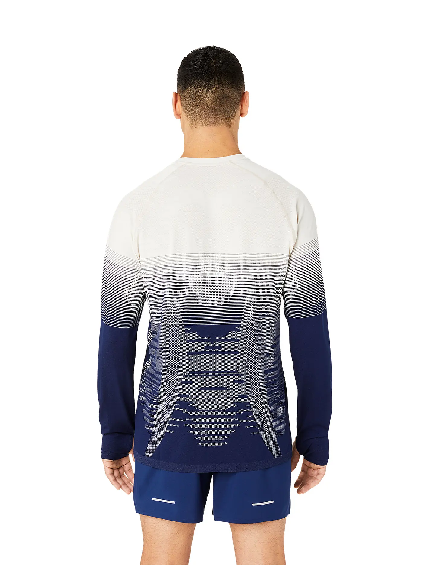 ASICS | Herren Laufshirt Seamless LS Top | blau