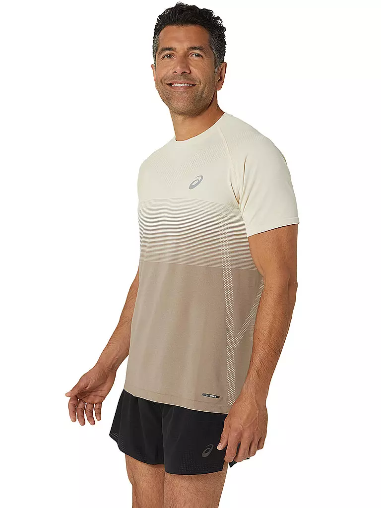 ASICS | Herren Laufshirt Seamless SS Top | beige