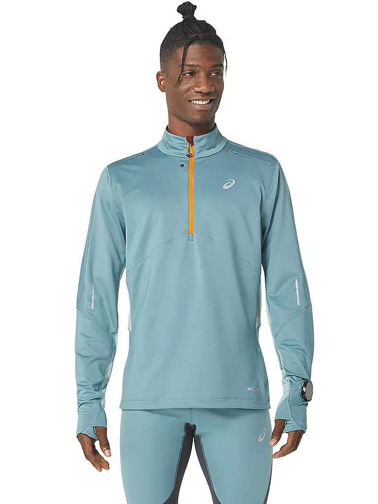 ASICS | Herren Laufshirt Winter Run 1/2 Zip Mid Layer | petrol