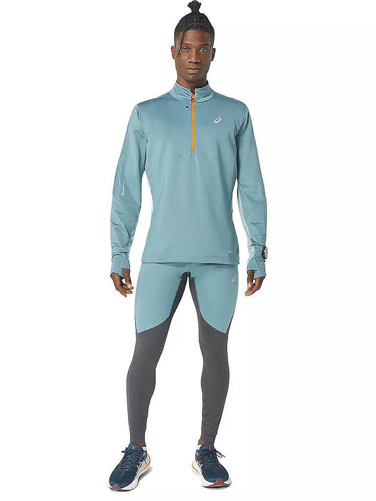 ASICS | Herren Laufshirt Winter Run 1/2 Zip Mid Layer | petrol