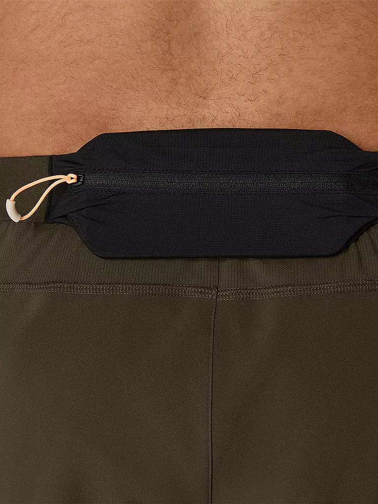 ASICS | Herren Laufshort Road 5inch | braun