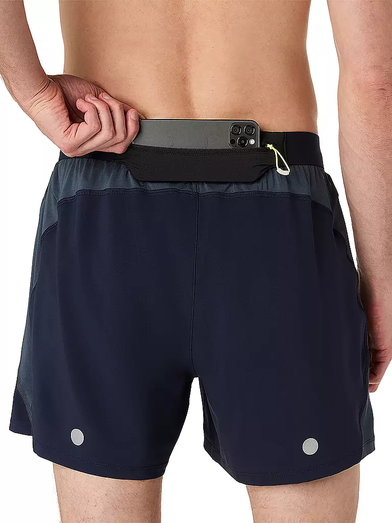 ASICS | Herren Laufshort Road 5inch | dunkelblau