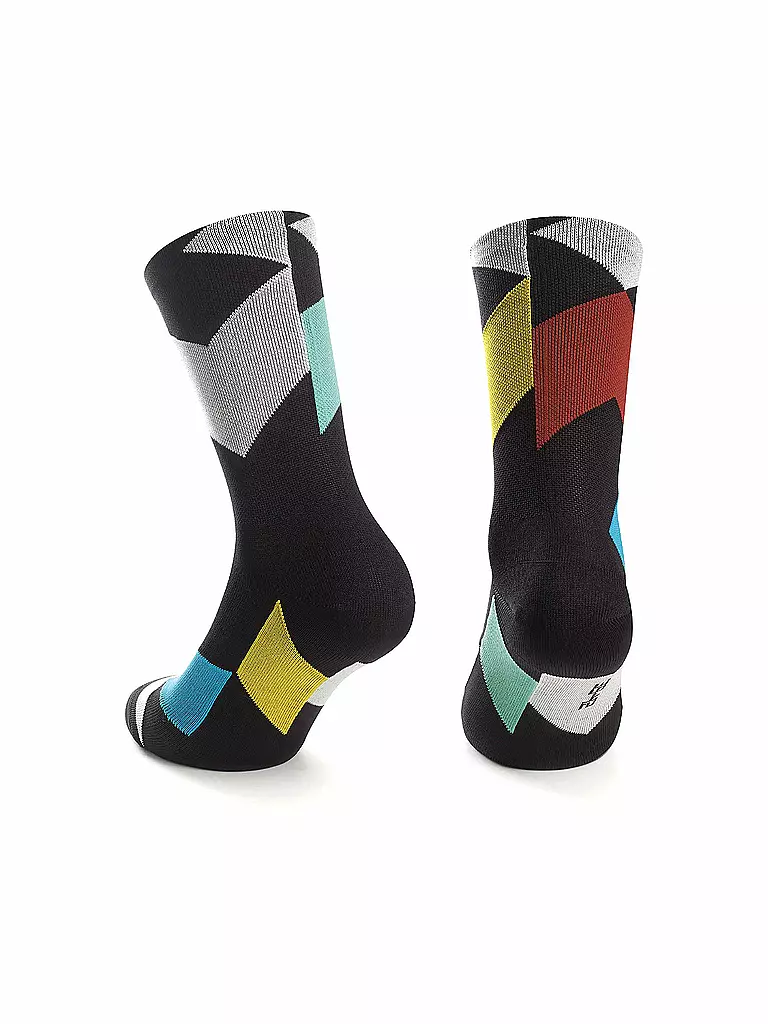 ASSOS | Herren Bikesocken Fastlane Rock | schwarz