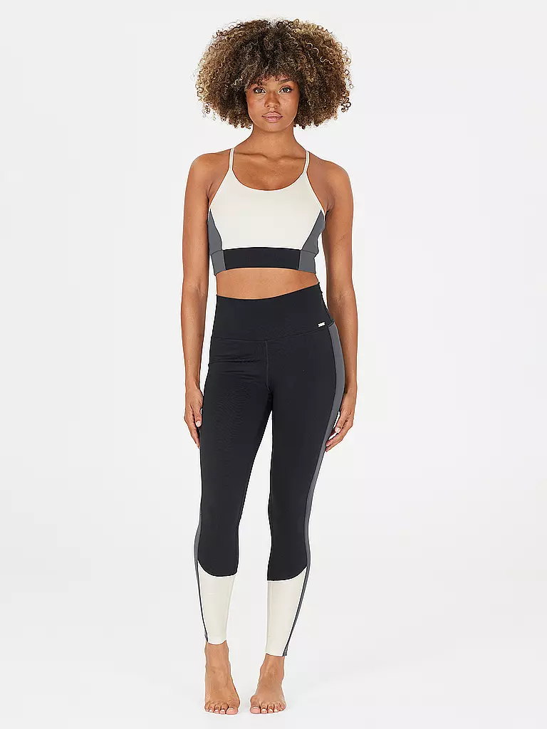 ATHLECIA |  Damen Fitnesstight Sukey Colourblock | dunkelblau