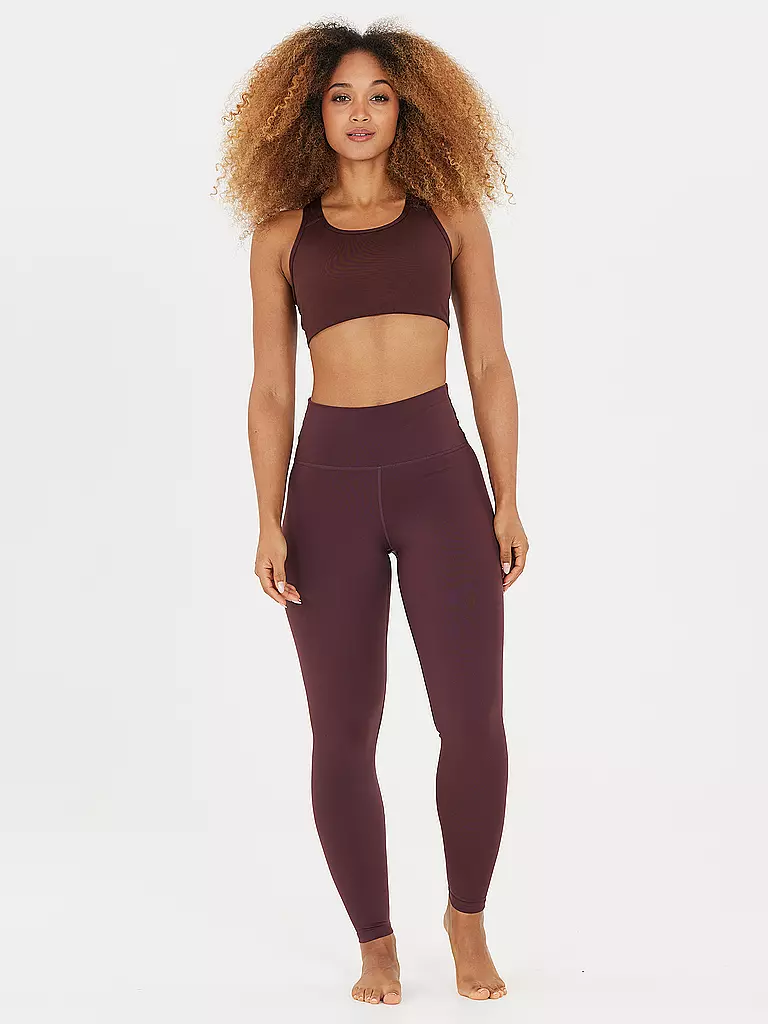 ATHLECIA |  Damen Sport-BH Myolie Medium Support  | dunkelrot