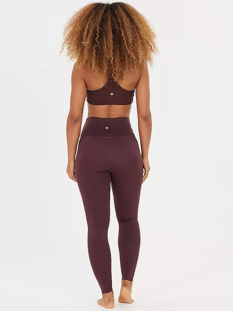 ATHLECIA |  Damen Sport-BH Myolie Medium Support  | dunkelrot