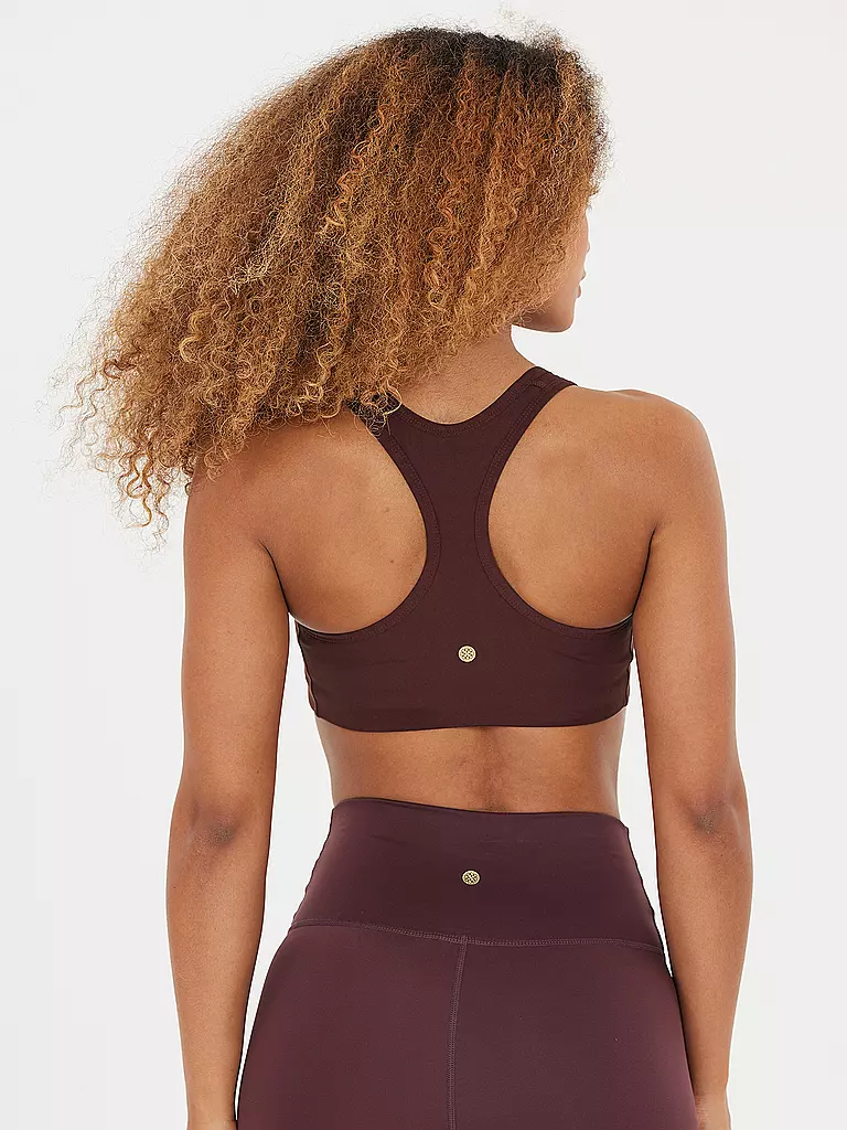 ATHLECIA |  Damen Sport-BH Myolie Medium Support  | dunkelrot
