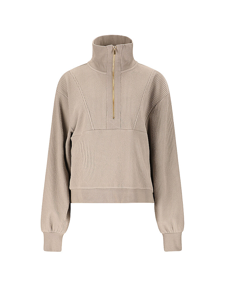 ATHLECIA ATHLECIA Damen Sweater Reiley HalfZip hellgrau | 34, hellgrau
