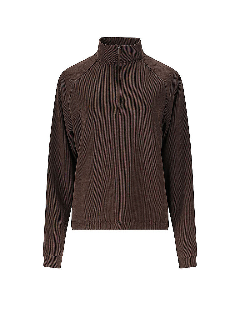 ATHLECIA ATHLECIA Damen Sweater Franye 1/2 Zip braun | 34, braun