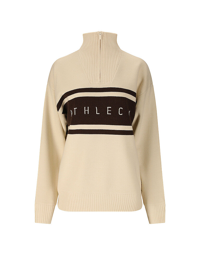 ATHLECIA ATHLECIA Damen Sweater Yiruma Knitted 1/2 Zip creme | 34, creme