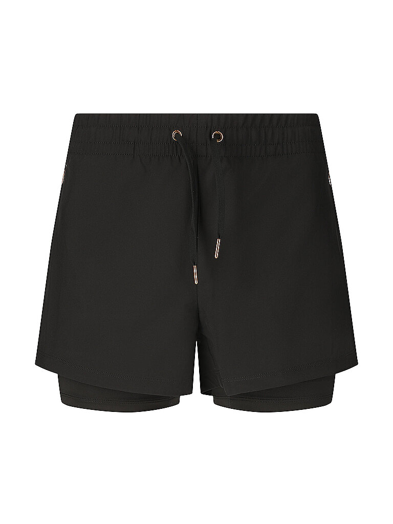ATHLECIA ATHLECIA Damen Fitnessshort Timmie V3 2in1 schwarz | 34, schwarz
