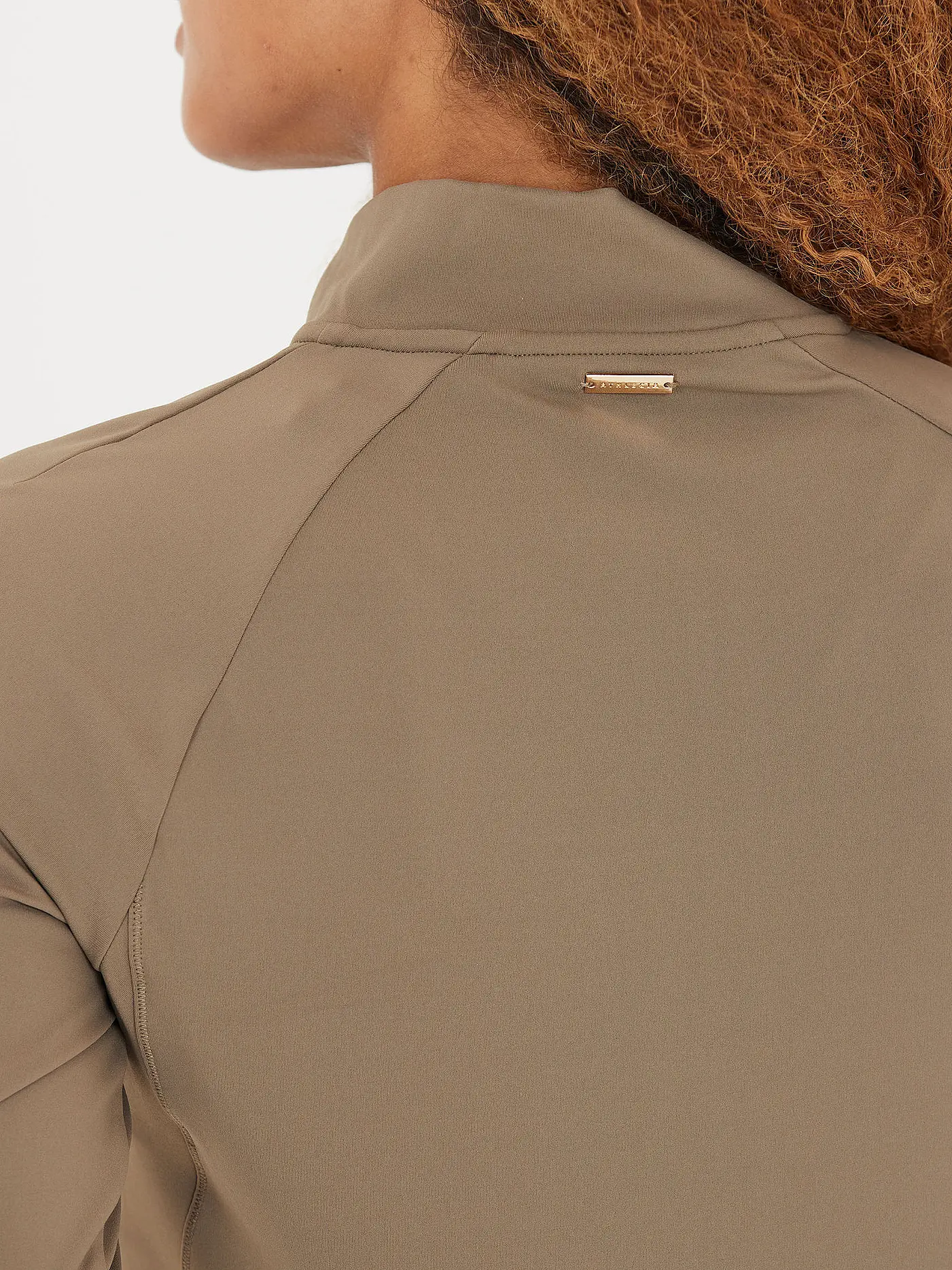 ATHLECIA | Damen Fitness Zipshirt Midory | braun