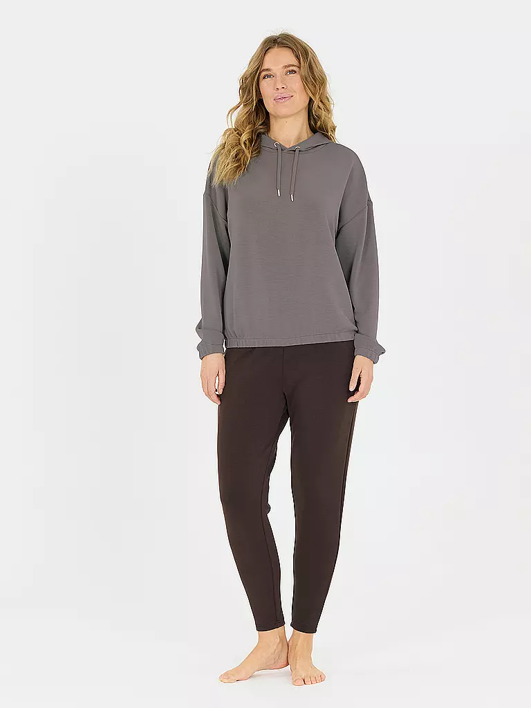 ATHLECIA | Damen Fitnesshoodie Namier | olive