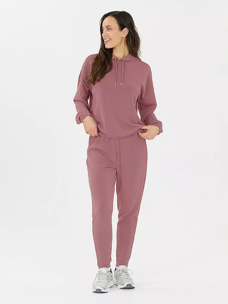 ATHLECIA | Damen Fitnesshoodie Namier | beere