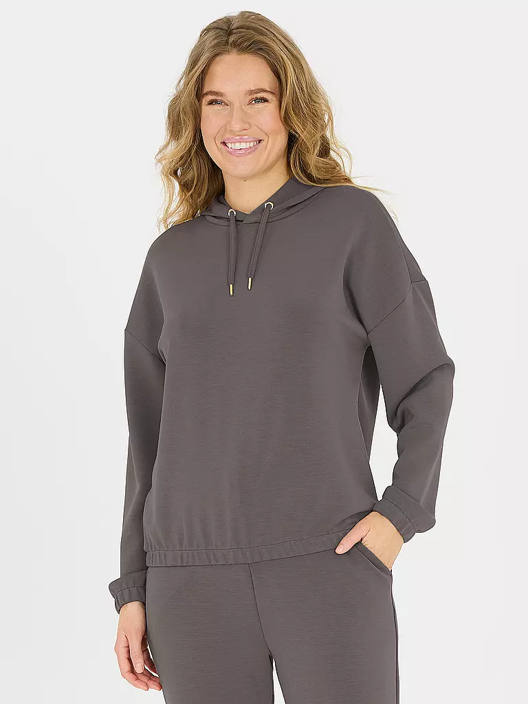 ATHLECIA | Damen Fitnesshoodie Namier | beere