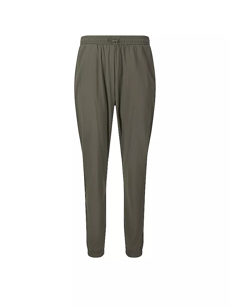 ATHLECIA | Damen Fitnesshose Amis Stretch | olive