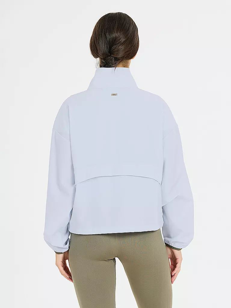 ATHLECIA | Damen Fitnessjacke Narros Woven | hellblau