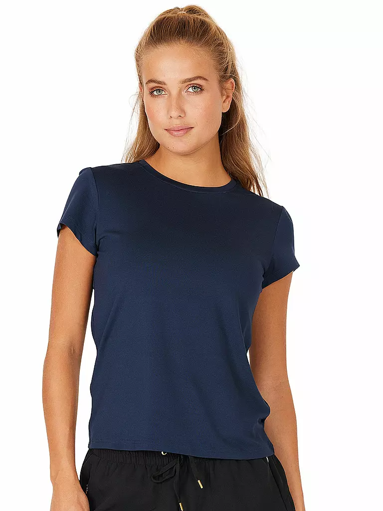 ATHLECIA | Damen Fitnessshirt Almi | dunkelblau