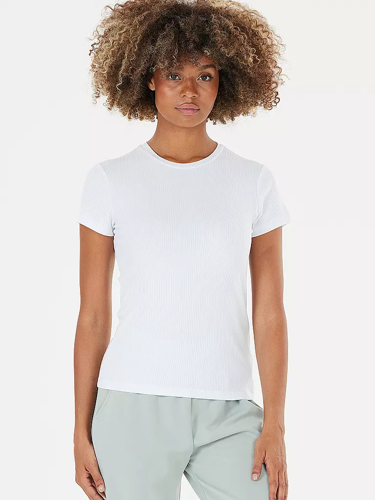 ATHLECIA | Damen Fitnessshirt Lankae | weiss