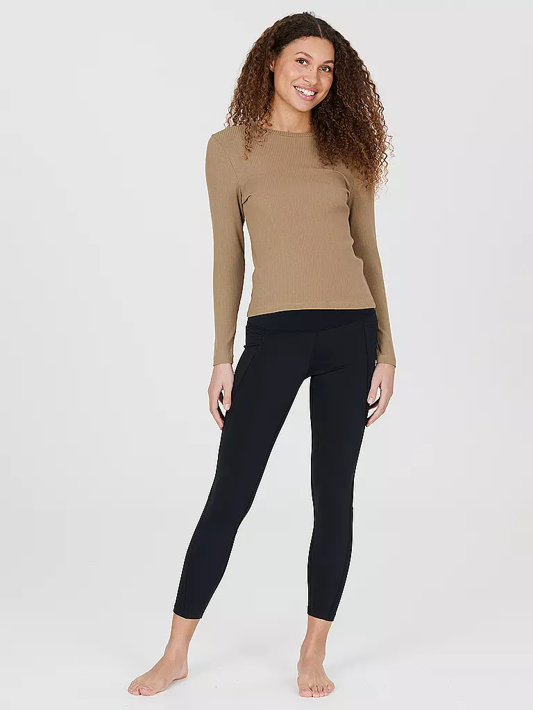 ATHLECIA | Damen Fitnessshirt Lankae | camel