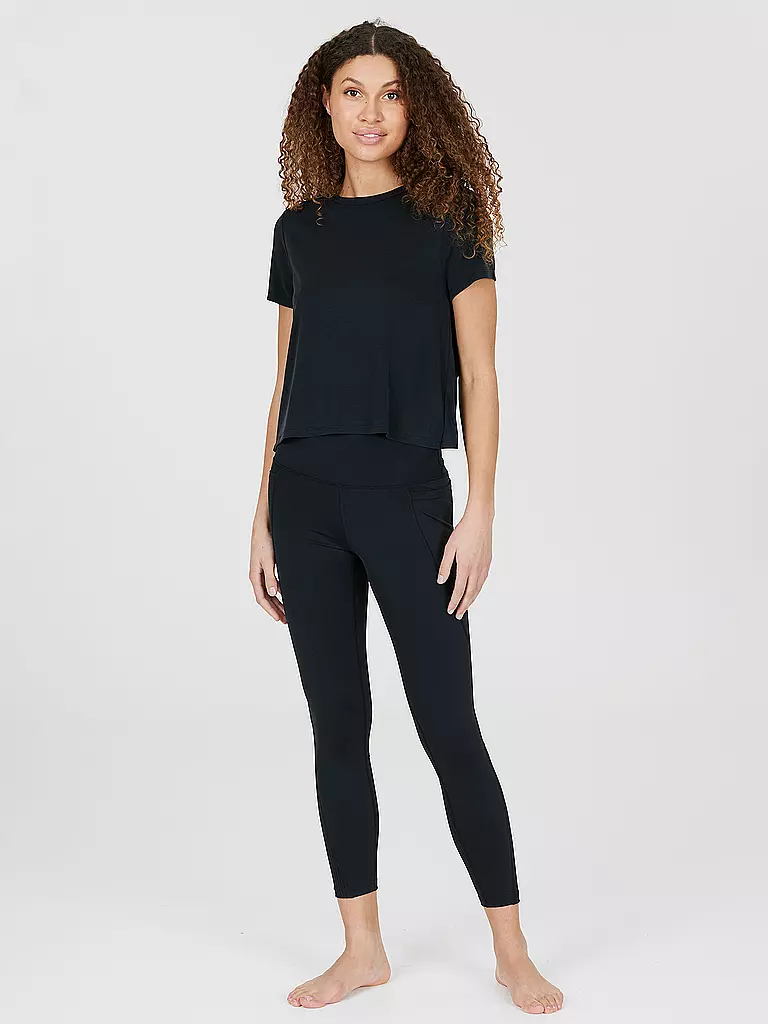 ATHLECIA | Damen Fitnessshirt Sisith | schwarz
