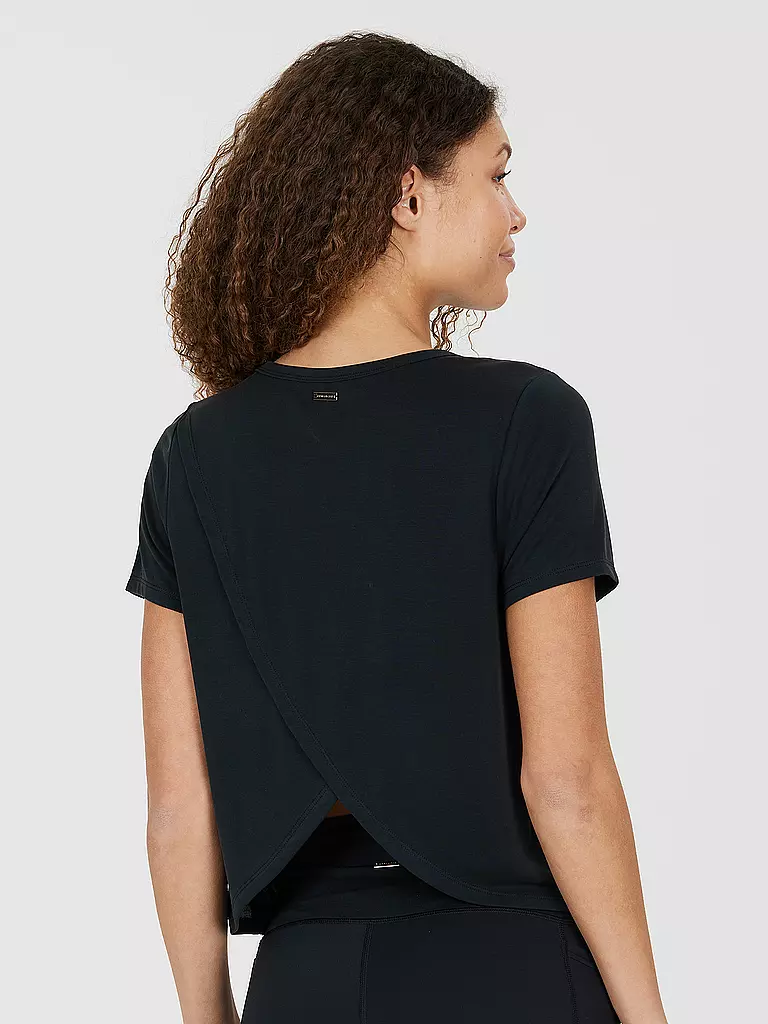 ATHLECIA | Damen Fitnessshirt Sisith | schwarz