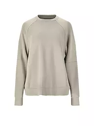 ATHLECIA | Damen Fitnesssweater Jacey Crew Neck | beige