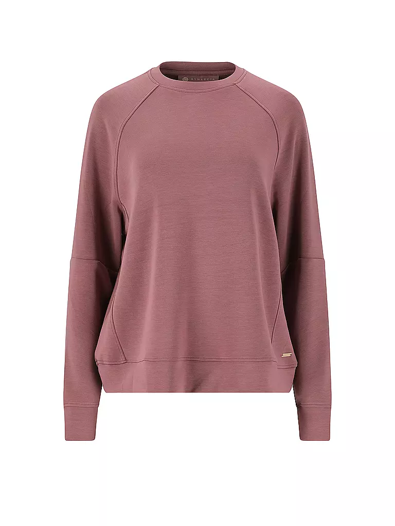 ATHLECIA | Damen Fitnesssweater Jacey Crew Neck | beere