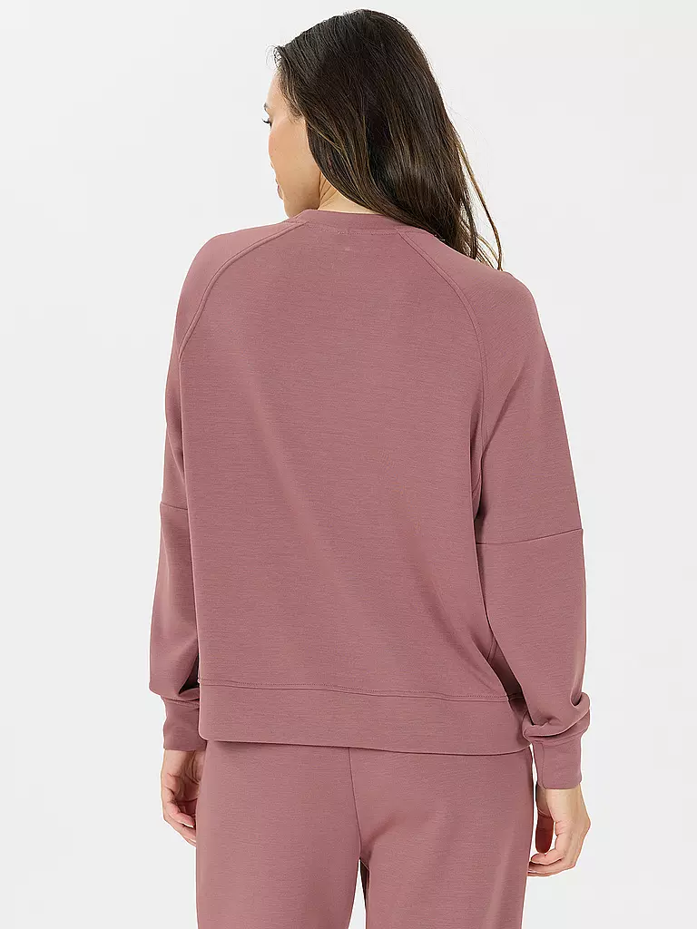 ATHLECIA | Damen Fitnesssweater Jacey Crew Neck | beere