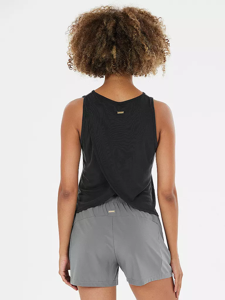 ATHLECIA | Damen Fitnesstank Haze | schwarz