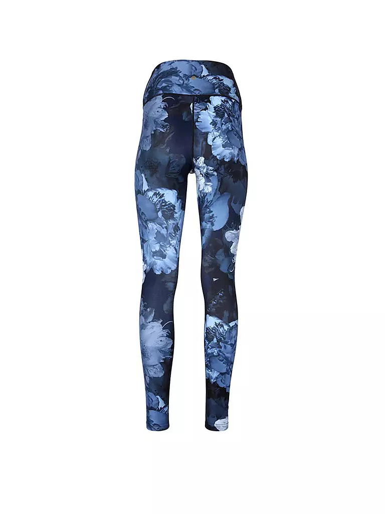 ATHLECIA | Damen Fitnesstight  France Printed  | dunkelblau