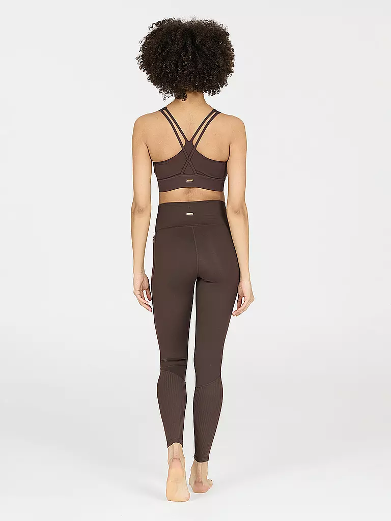 ATHLECIA | Damen Fitnesstight Aliya | braun