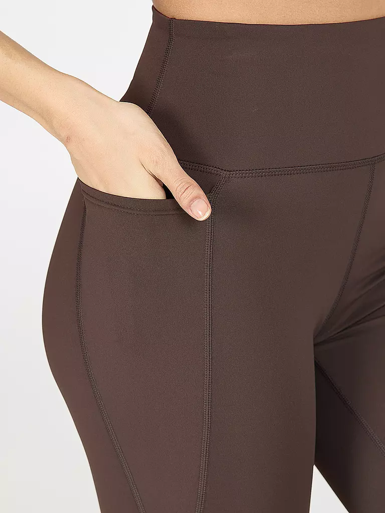 ATHLECIA | Damen Fitnesstight Aliya | braun