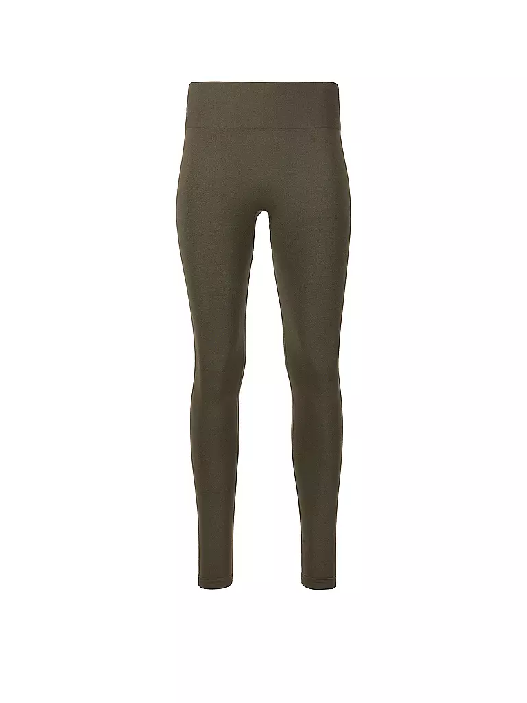ATHLECIA | Damen Fitnesstight Nagar Seamless | olive