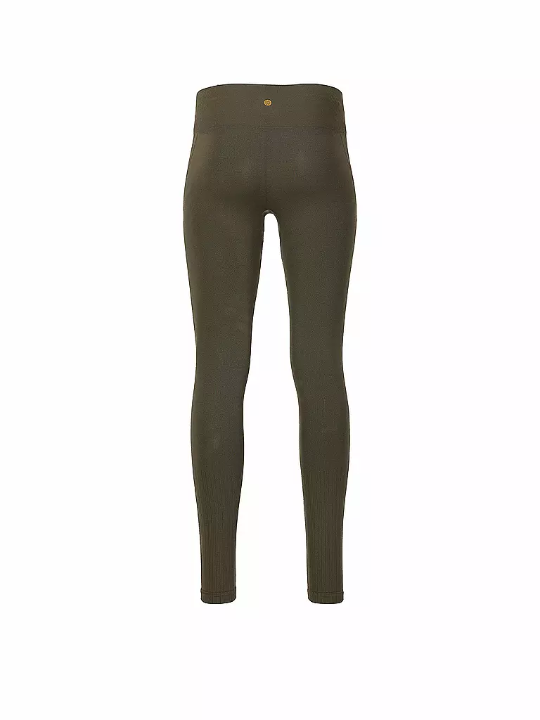 ATHLECIA | Damen Fitnesstight Nagar Seamless | olive