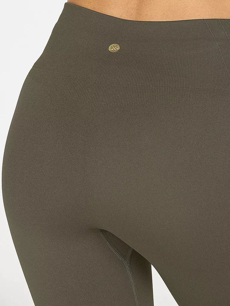 ATHLECIA | Damen Fitnesstight Nagar Seamless | olive