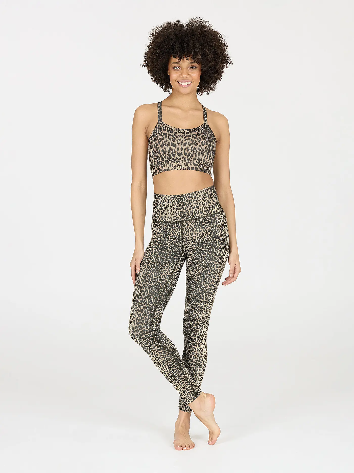 ATHLECIA | Damen Fitnesstight Winda | beige