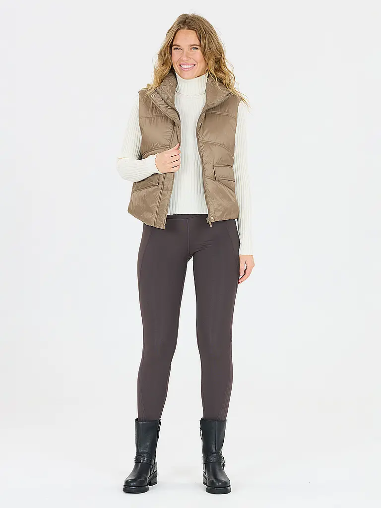 ATHLECIA | Damen Weste Chica | braun