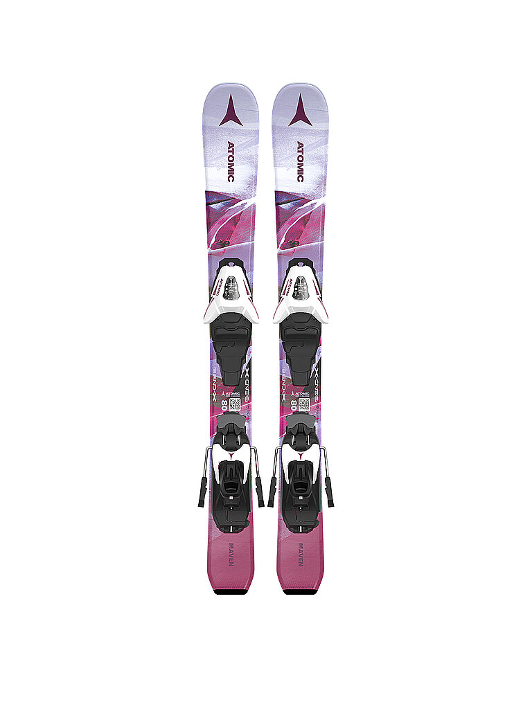Atomic ATOMIC Mädchen Kinderski Set Maven + C5 GW bunt | 70, bunt