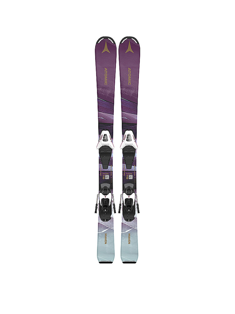 Atomic ATOMIC Mädchen Jugendski Set Maven + C5 GW bunt | 100, bunt
