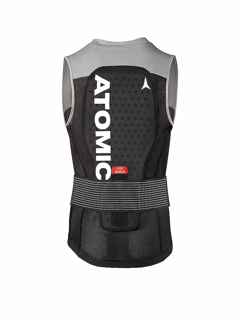 ATOMIC | Herren Protektorweste Live Shield Vest M | schwarz