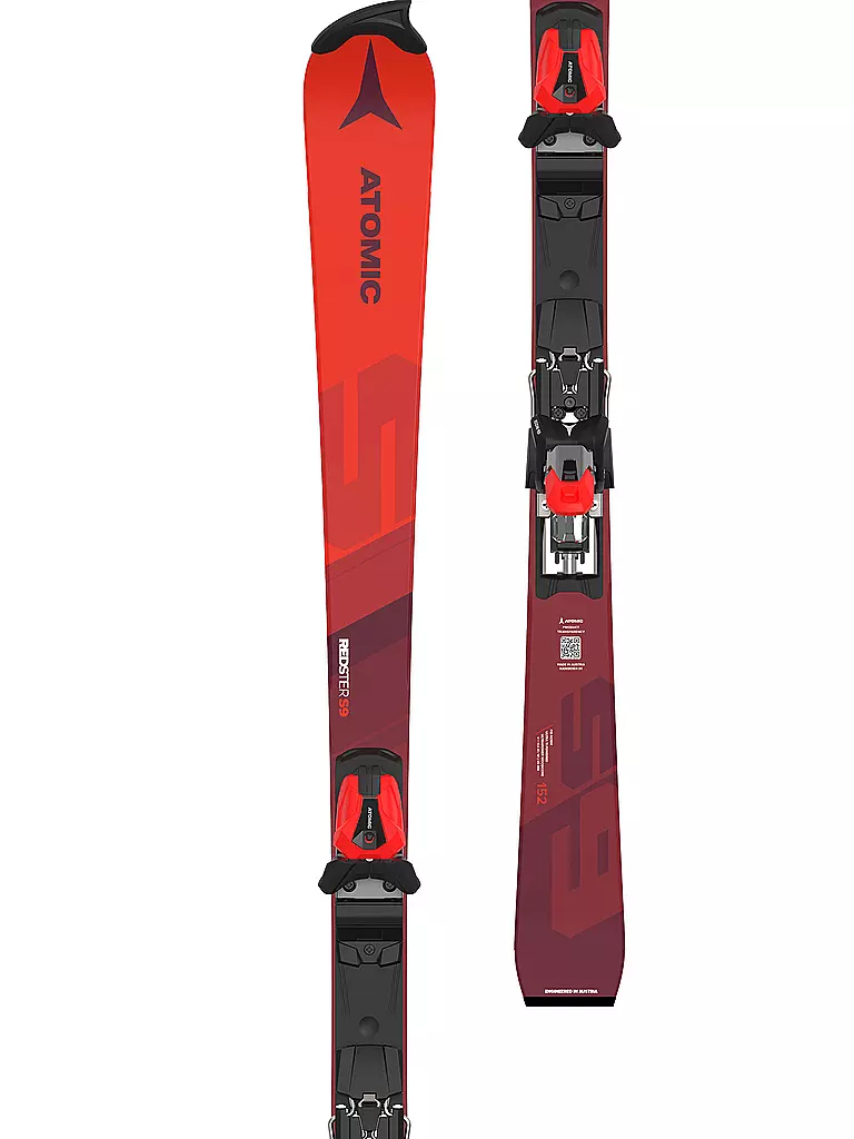 ATOMIC | Jugendski Set Redster S9 Fis + Icon 10 | rot