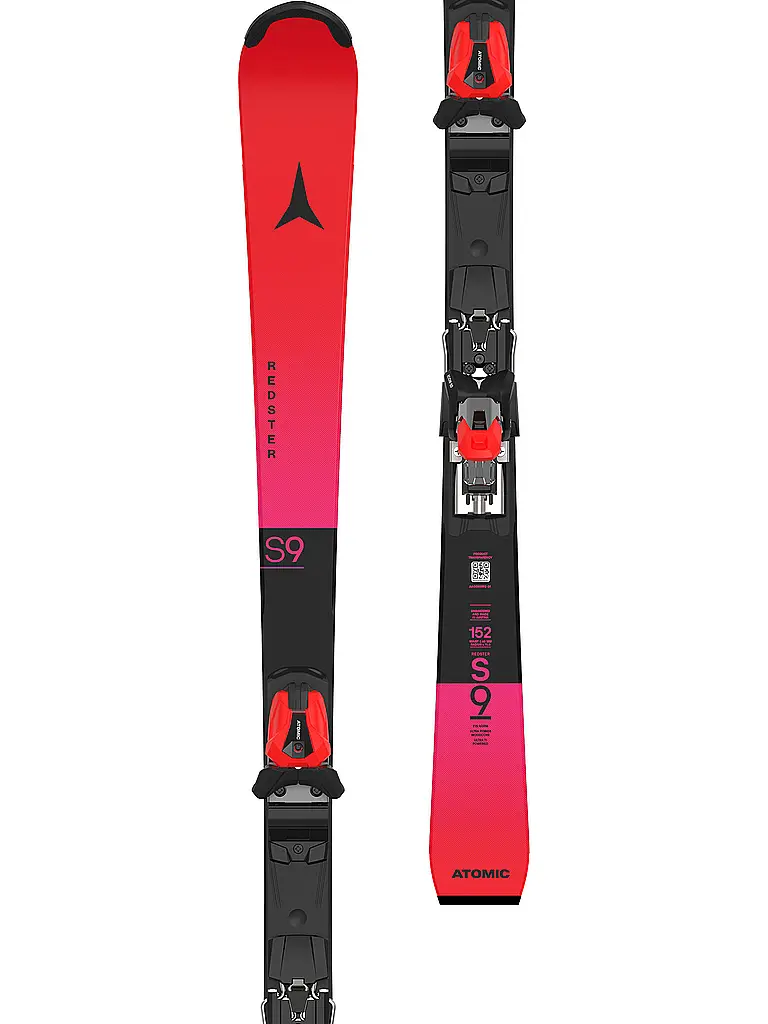 ATOMIC | Jugendski Set Redster S9 FIS + Icon 10 | rot