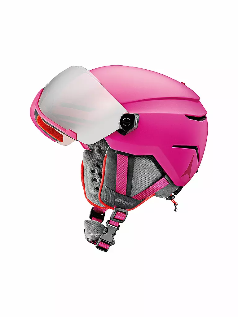 ATOMIC | Kinder Skihelm Savor Visor JR | pink