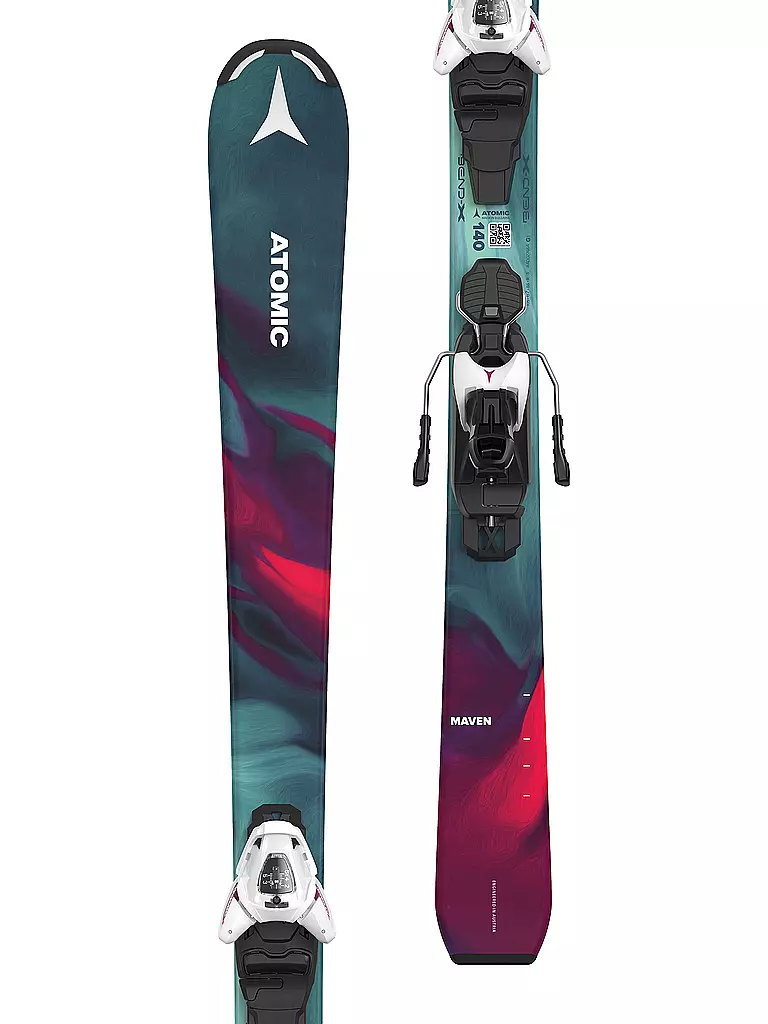 ATOMIC | Mädchenski Set Maven Girl 130-150 + L 6 GW | bunt