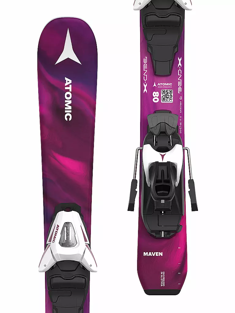 ATOMIC | Mädchenski Set Maven Girl 70-90 + C 5 GW | bunt