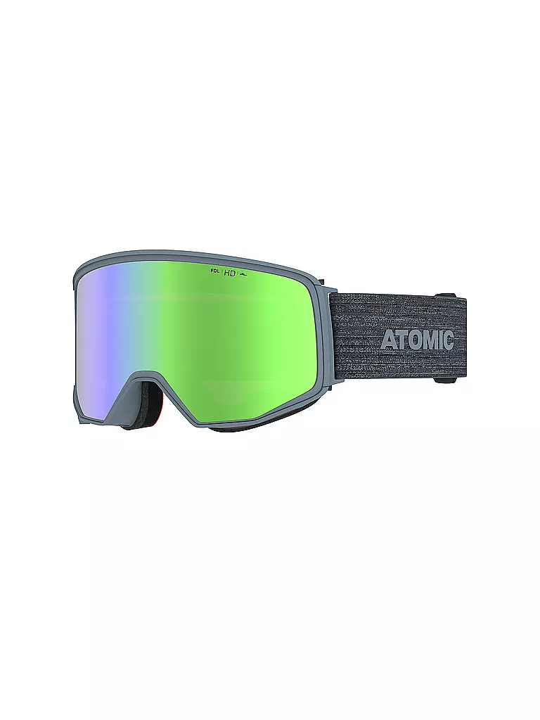 ATOMIC | Skibrille Four Q HD inkl. Wechselscheibe | gruen