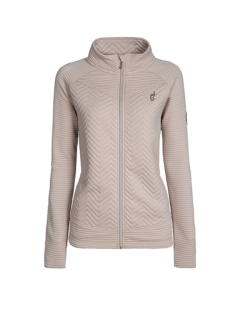 AULP AULP Damen Fleecejacke Simix Jaquard creme | L, creme