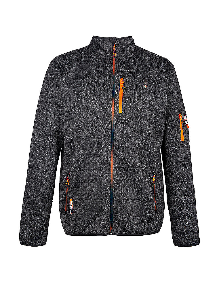 AULP AULP Herren Fleecejacke Navoy schwarz | XL, schwarz