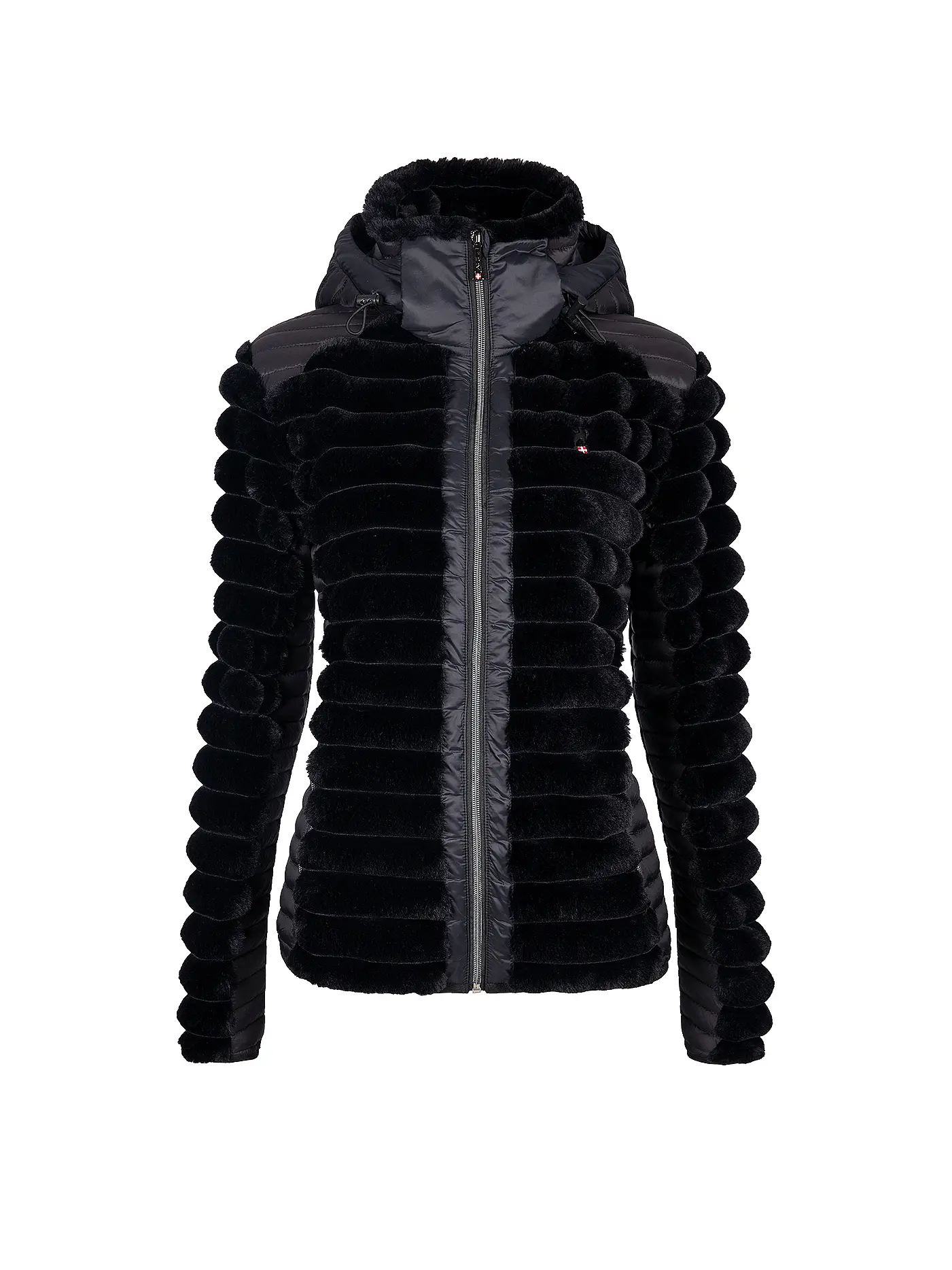 AULP | Damen Unterzieh Jacke | schwarz